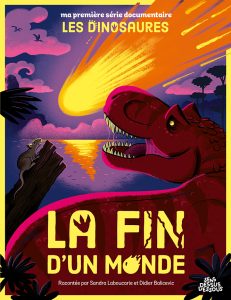 couverture la fin d'un monde dinosaure