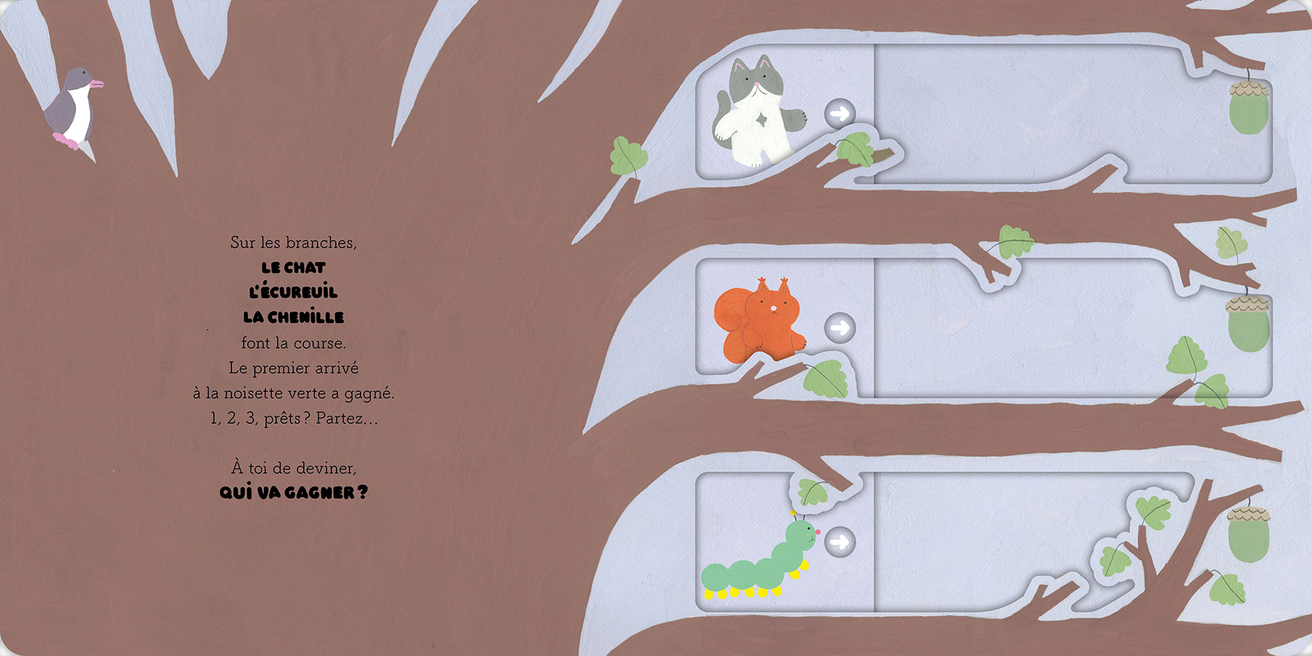 course des animaux page intérieure