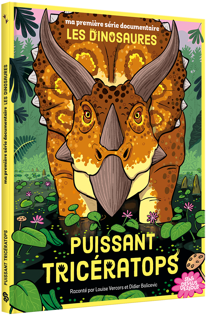 couverture tricératops