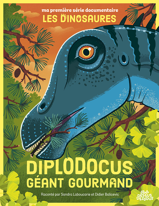 couverture diplodocus géant gourmand