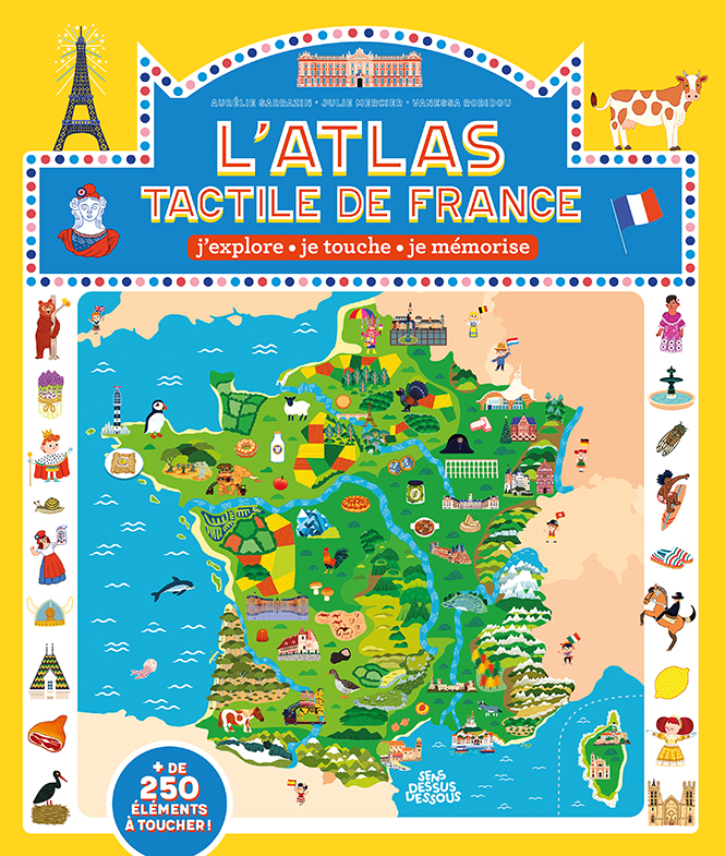 couverture atlas tactile de france