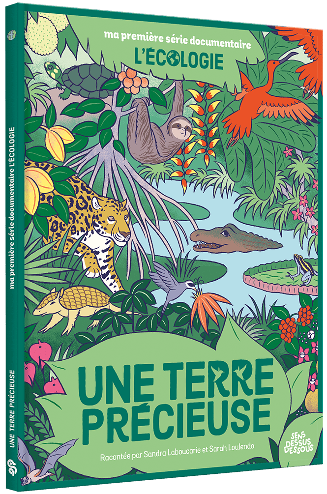 Couverture 3D du livre Une terre précieuse - Sens Dessus Dessous